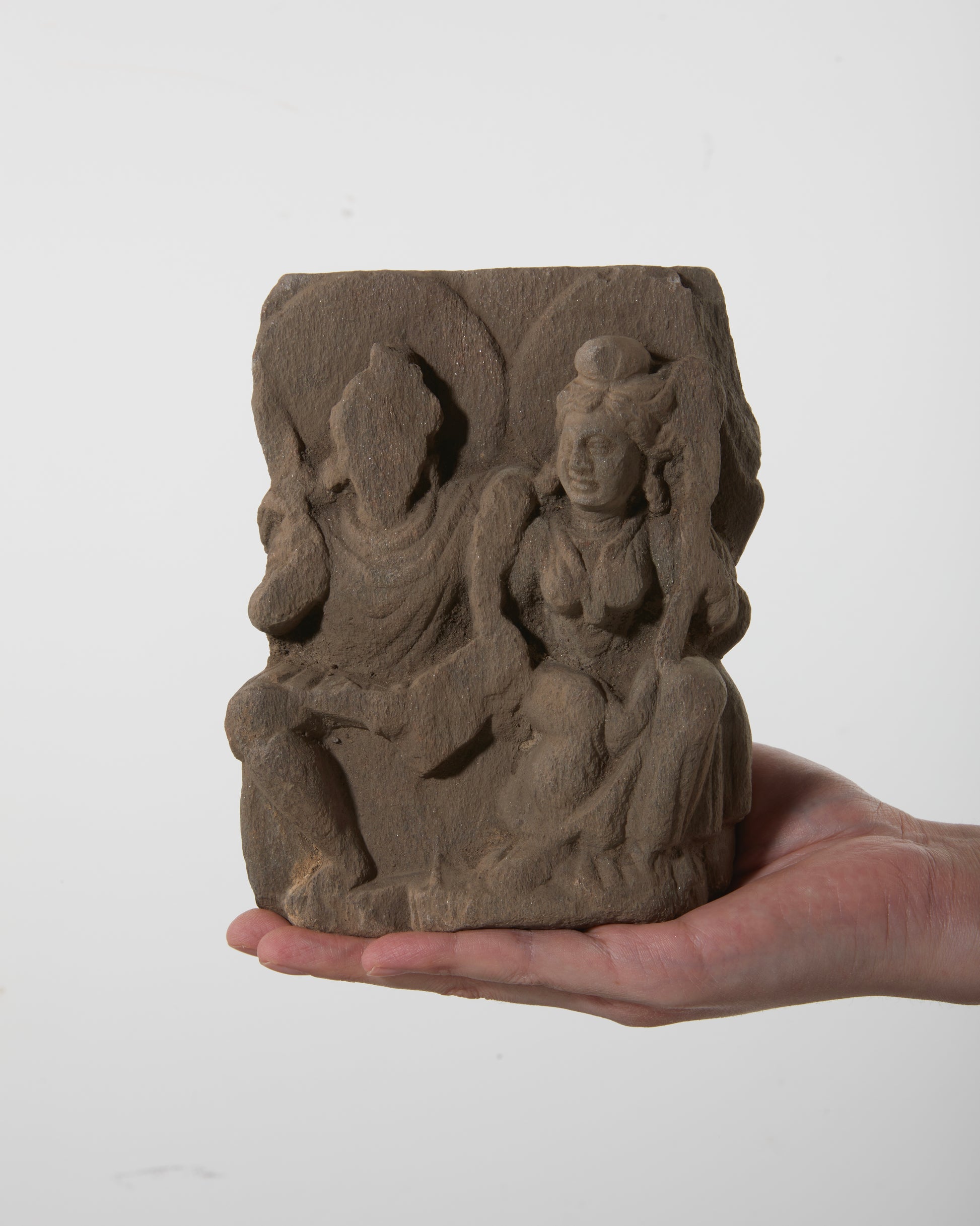 Gandhara Art 
Relief Fragment|Time Lightly Draws Its Lines - wei.antique