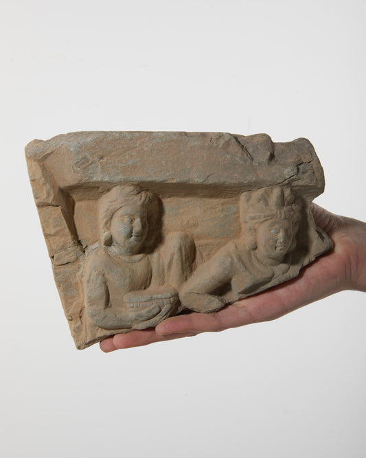 Gandhara Art Relief Fragment|Calm Power of Ancient Civilization - wei.antique