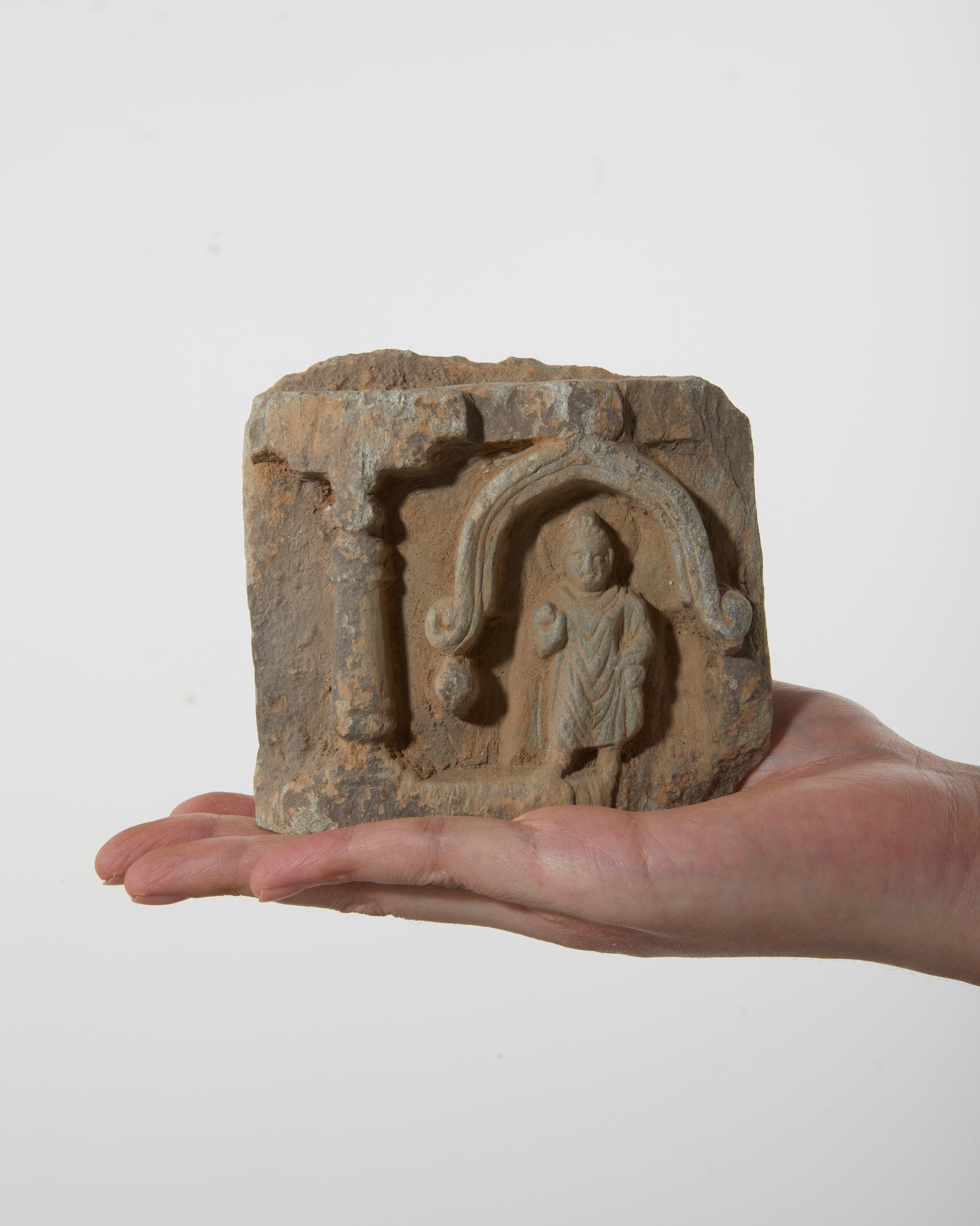 Gandhara Art 
Fragmented Relief|Buddha’s Spirit Flowing Across Stone - wei.antique