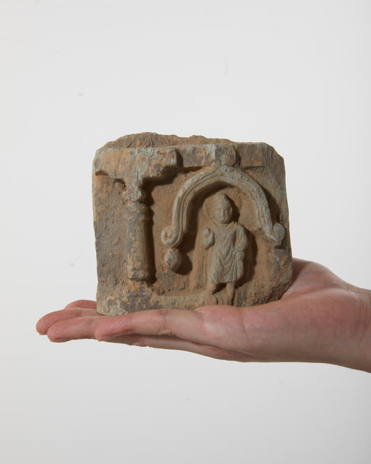 Gandhara Art 
Fragmented Relief|Buddha’s Spirit Flowing Across Stone - wei.antique