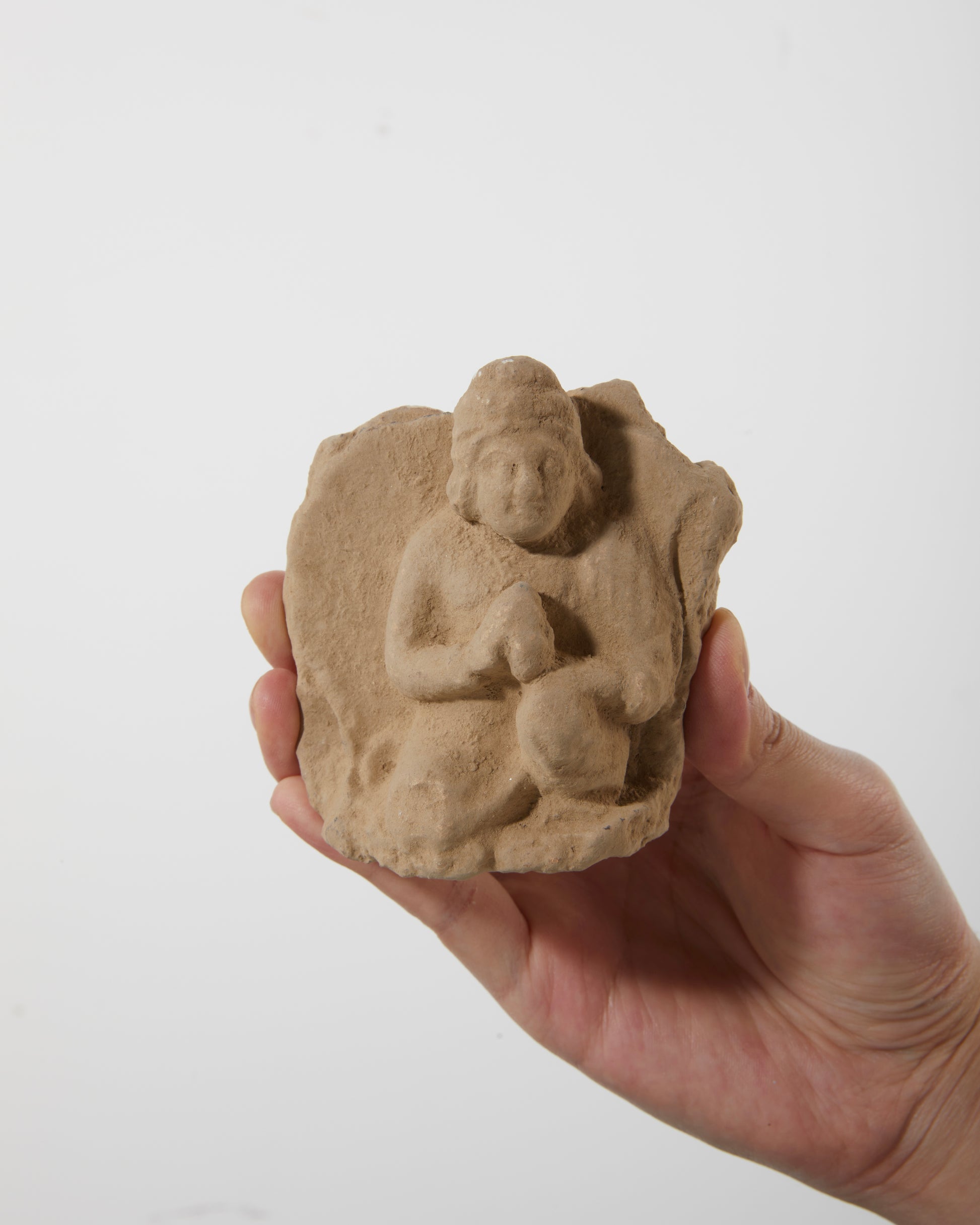 Gandhara Art 
Stucco Fragment|Whispers of a Millennium - wei.antique