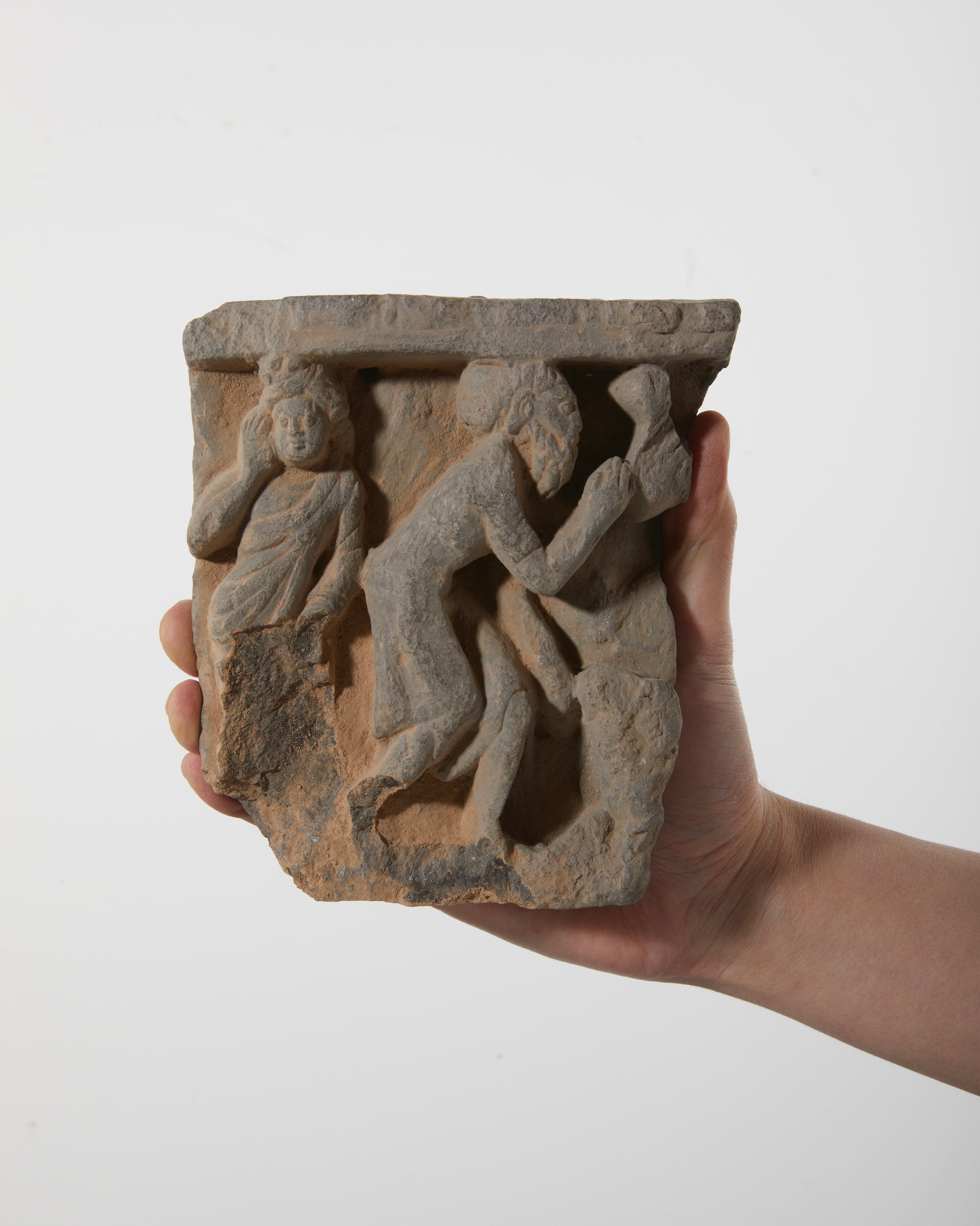 Gandhara Art Fragmented Relief|Buddha Spirit Endures in Heavy History - wei.antique