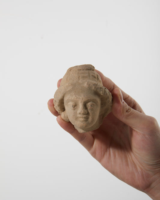Gandhara Art 
Stucco Witness|Embodiment of Belief - wei.antique