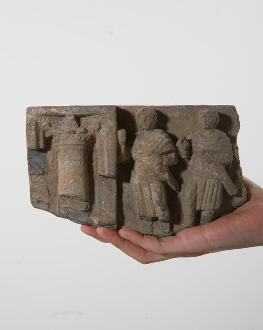 Gandhara Art Relief Fragment|Calm Power of Ancient Civilization - wei.antique