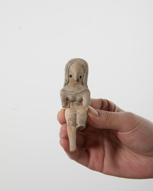 Fertility Goddess Head|Divine Whisper Through Time - wei.antique