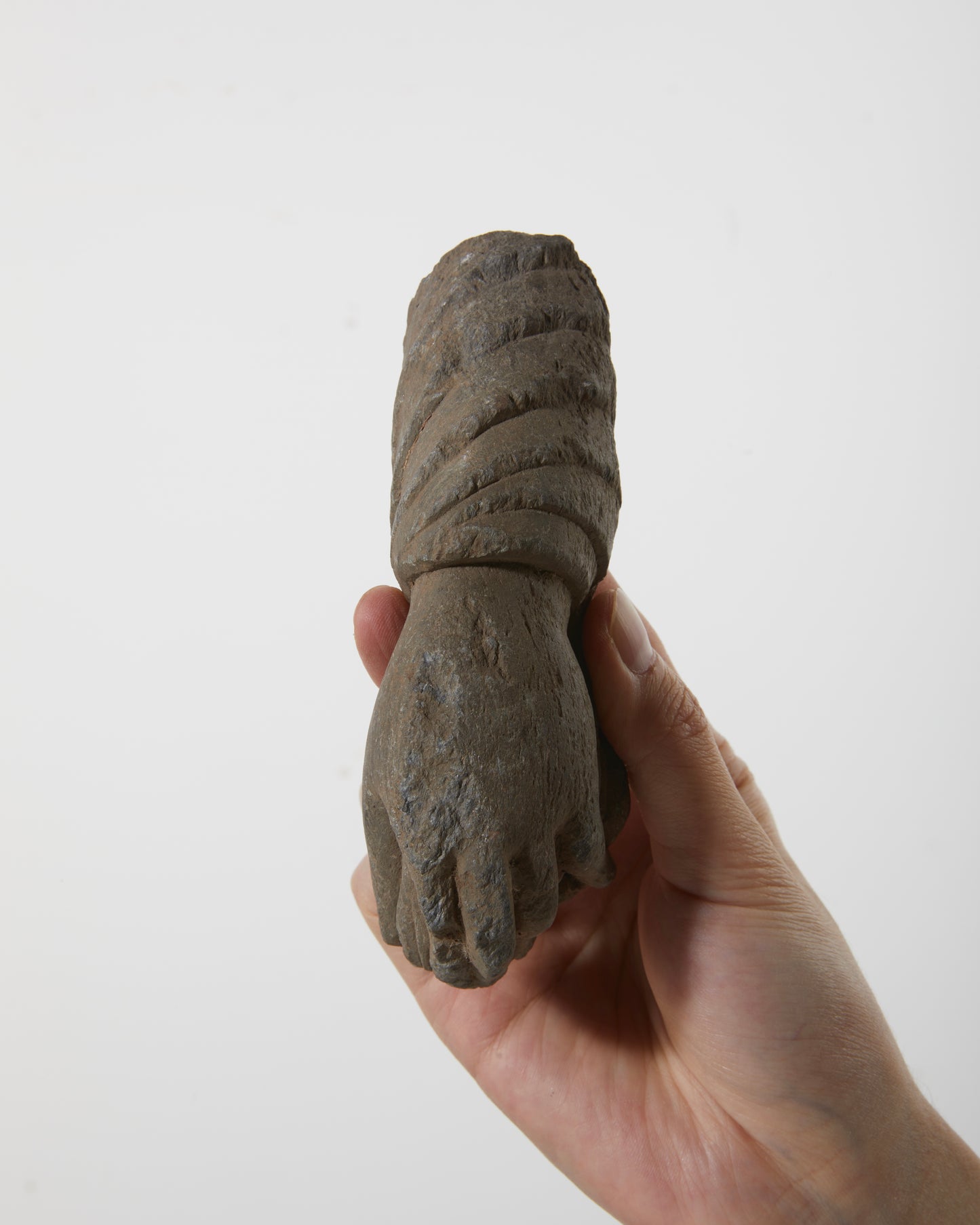 Gandhara Art 
Schist Buddha Hand Relic｜Ancient Buddha Shadow - wei.antique