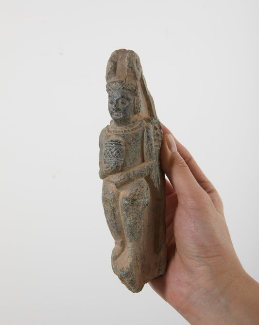 Gandhara Art 
Schist Relief Fragment｜Sacred Radiance - wei.antique