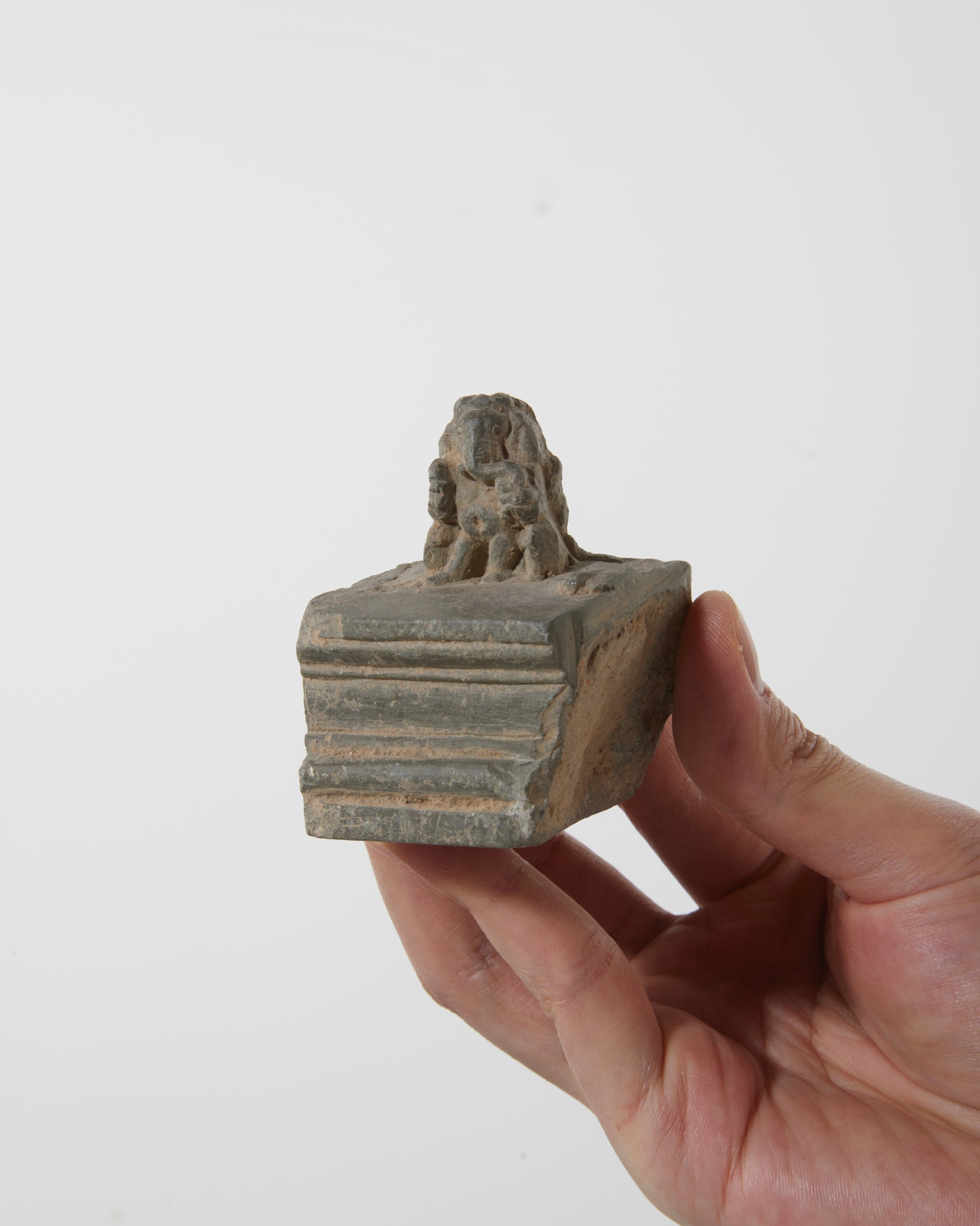 Gandhara Art 
Elephant Relief｜Serene Ancient Shadow - wei.antique