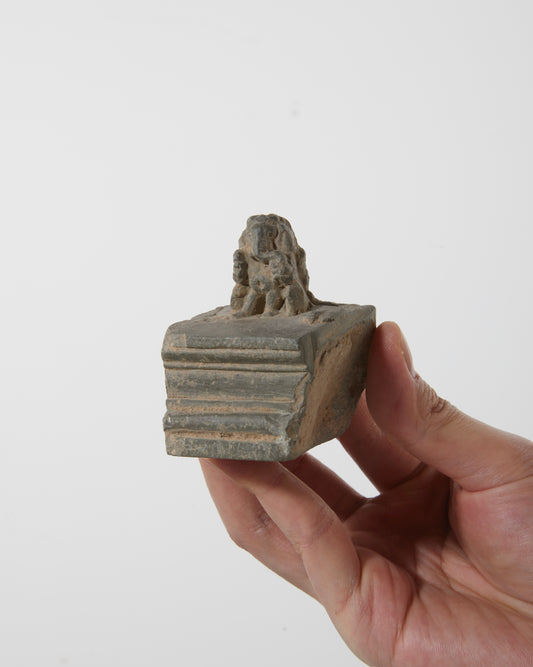 Gandhara Art 
Elephant Relief｜Serene Ancient Shadow - wei.antique