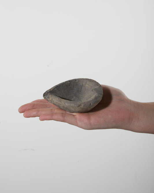 Gandhara Art 
Stone Lamp Fragment｜History Flickers in Light - wei.antique